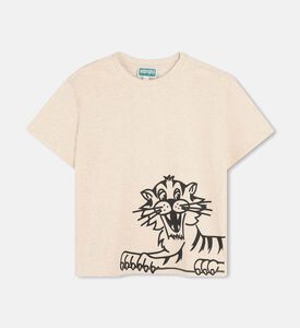 Cotton Tiger Graphic-print Short-sleeve T-shirt