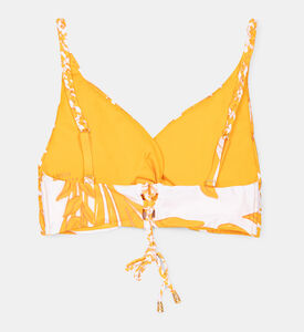 بلوزة بيكيني بعقدة مطبوعة من Lua