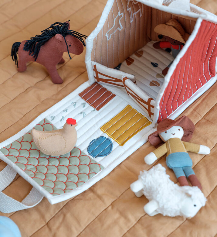 Pocket Friend Plush Farmer Joe