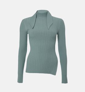 Nanushka Arella Ribbed-knit Top, Packshot View