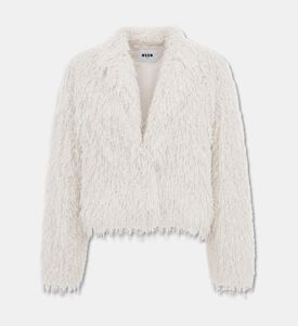 MSGM Shaggy Faux Fur Jacket, Packshot View
