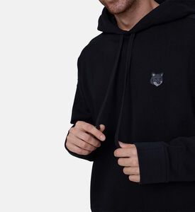 هودي فضفاض برقعة رأس ثعلب جريئة