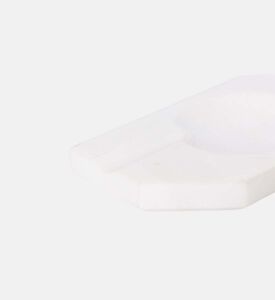 منفضة سجائر ثنائية الشكل هندسية رخامية