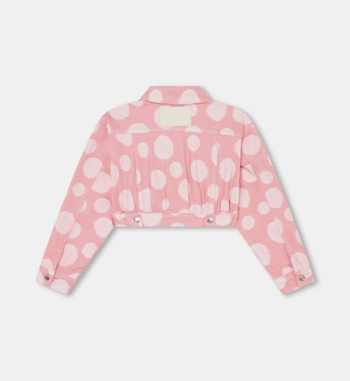 Spray Sports Cropped Oversized Jacket