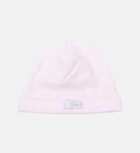 My First Collection Embroidered Crown Hat, Pink, Packshot View