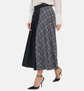 مطوي تنورة التفاف متقلب