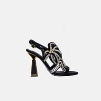 Kiawa Peep Toes High Heels