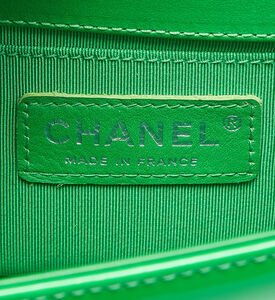 Chanel Preowned Coco Chanel Quilted Patent Leather Small Flap Bag, Packshot View