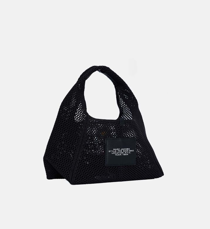 Crochet Top Handle Mini Sack Bag Crochet Top Handle Mini Sack Bag