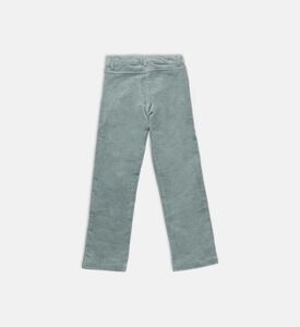 Ribbed Straight-leg Trousers Ribbed Straight-leg Trousers