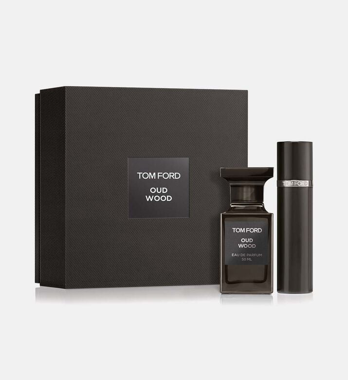 Tom Ford Oud Wood Eau De Parfum Travel Spray Set, Packshot View