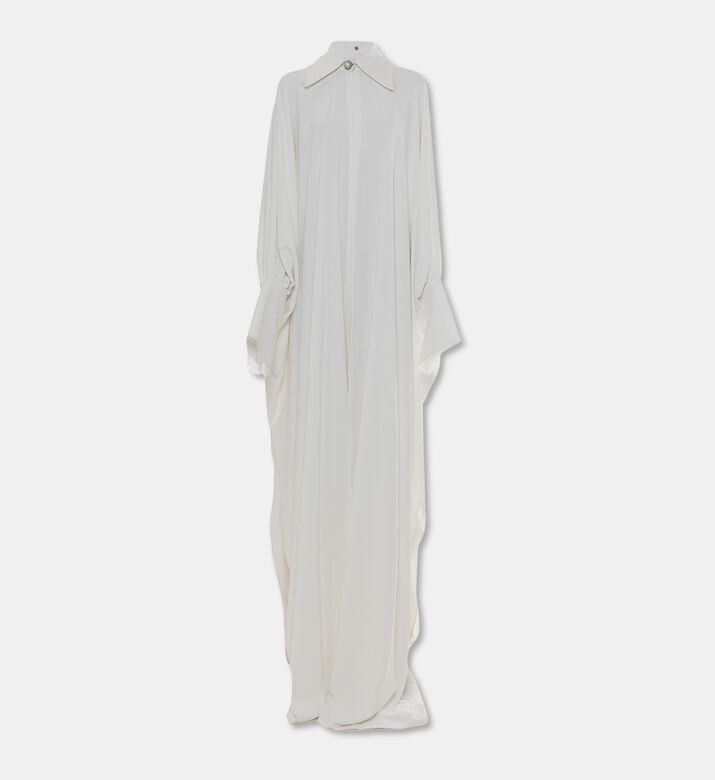 Edmond Moussallem Lace-trimmed Cuffs Cape-style Abaya, Packshot View