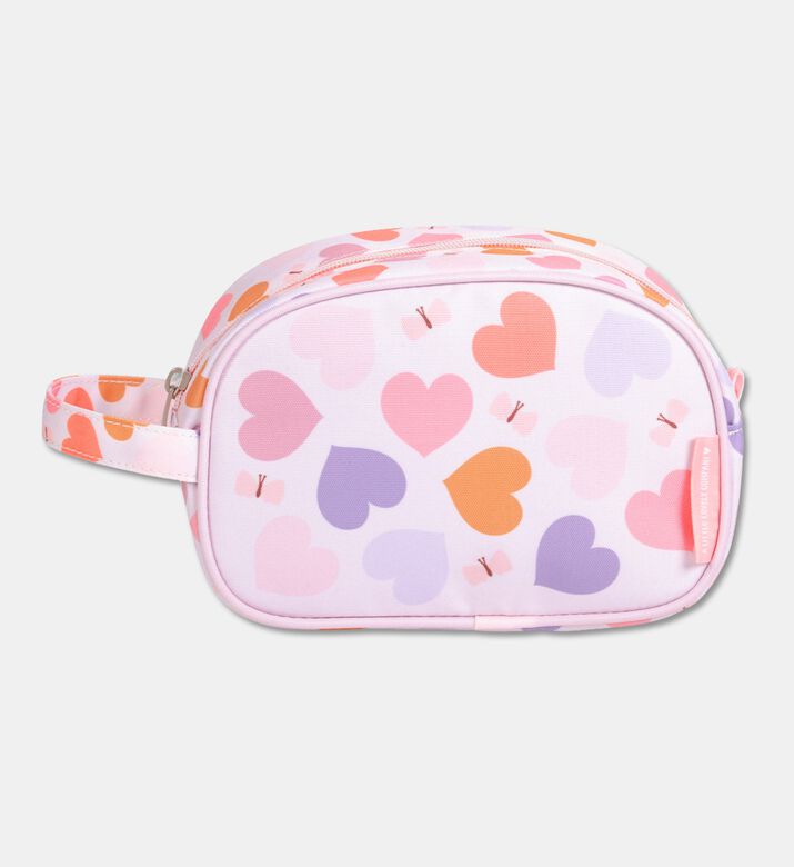 A Little Lovely Company Toiletry Bag Hearts, Packshot View