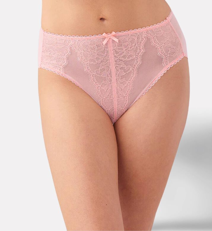 Wacoal High-rise Lace Briefs, Model View