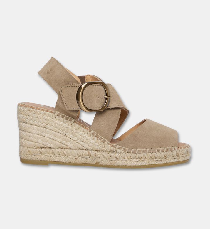 Kanna Shoes Sandal Wedge, Light-grey, Eu-41, Packshot View