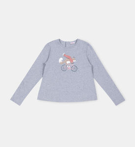 Cotton Biker Fox Long Sleeve T-shirt Cotton Biker Fox Long Sleeve T-shirt