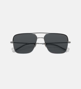 نظارات شمسية معدنية كاملة الحافة بشكل فراشة 57