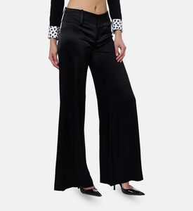 Alice and Olivia Classic Wide-leg Pants, Model View
