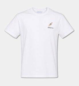 Maison Labiche Embroidered Short-sleeve Crewneck T-shirt, Packshot View