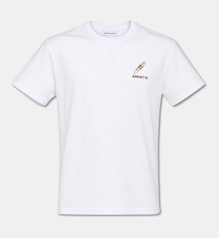 Maison Labiche Embroidered Short-sleeve Crewneck T-shirt, Packshot View