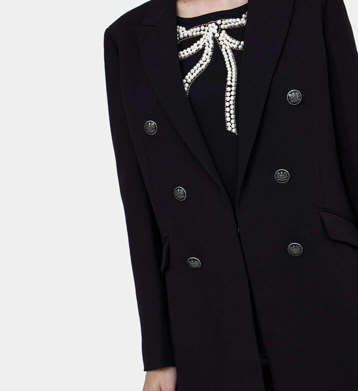 Double-breasted Fitted Jacket Double-breasted Fitted Jacket