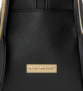 Sprayground Gold Drips Shark Mouth Handbag, Packshot View