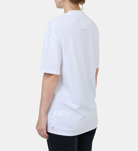 تيشيرت بياقة مستديرة بطبعة عبارة لعيد الميلاد