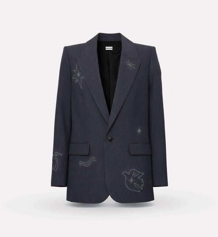 Zadig et Voltaire Vival Embellished Blazer, Packshot View