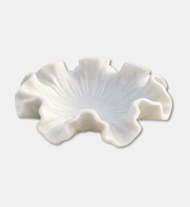 Tohfa Luxe Miraq Carved Marble Decorative Centerpiece, Packshot View