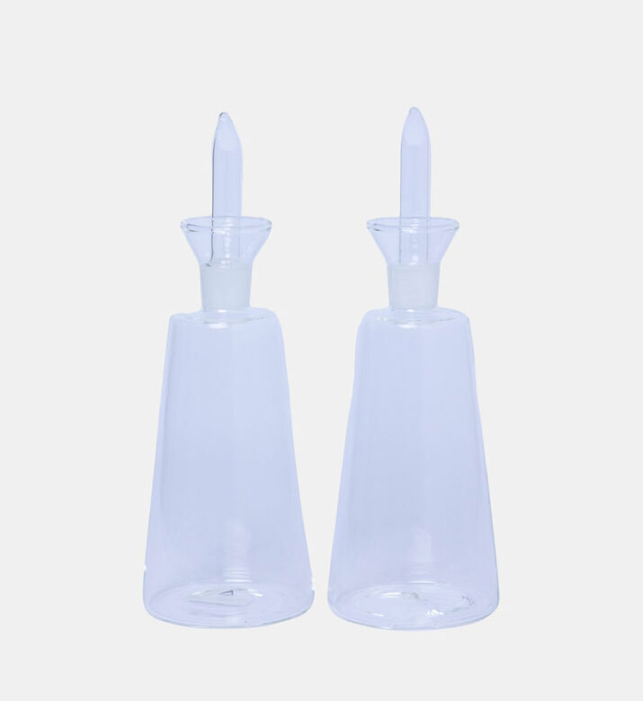 Glass Oil-vinegar Dispenser Set- 300 Ml