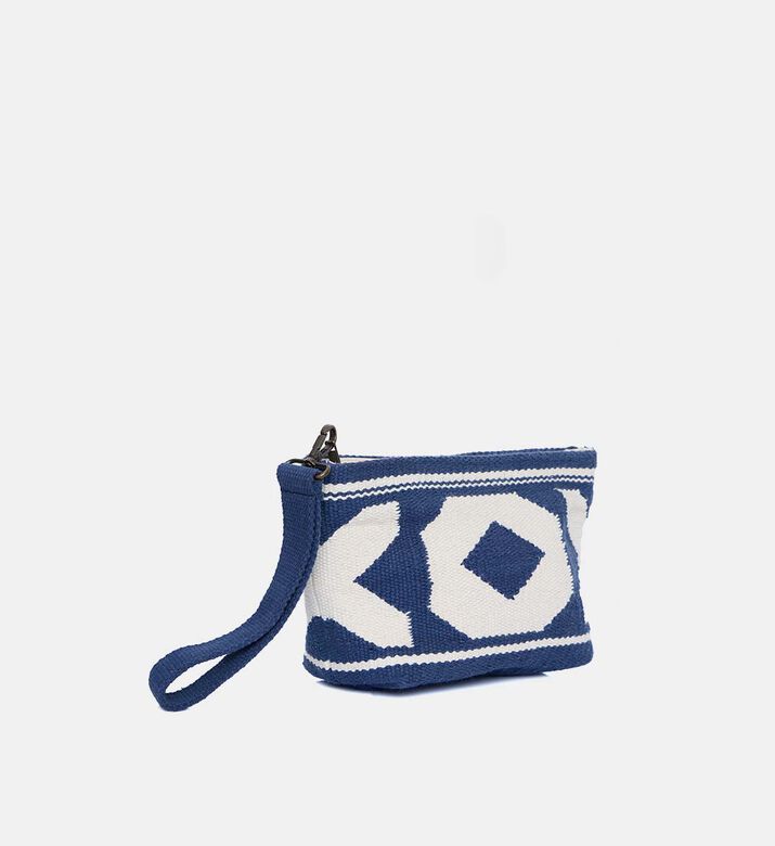 Geometric Pattern Mini Clutch Bag