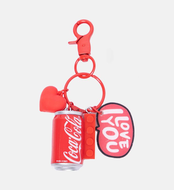 Single Cola-details Bag Charm