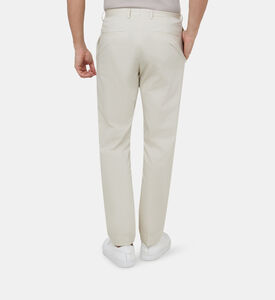 بنطال بدلة قطني ملائم للجسم