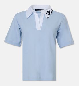 Karl Lagerfeld Signature Polo Shirt, Packshot View