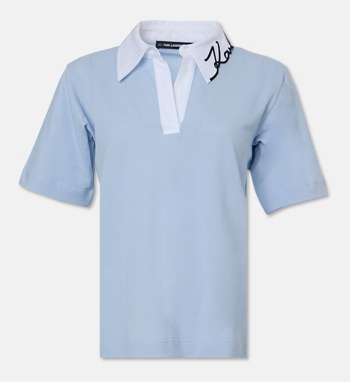 Karl Lagerfeld Signature Polo Shirt, Packshot View