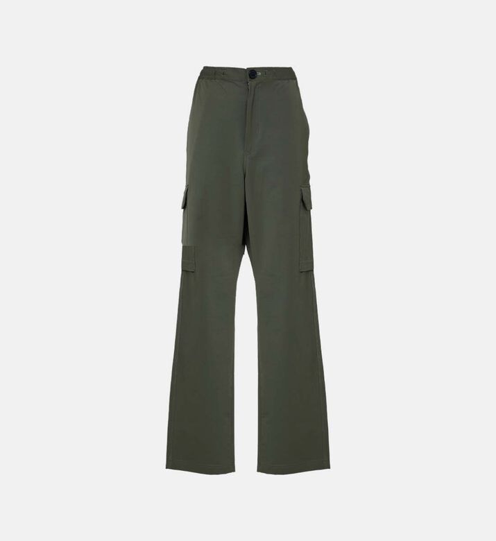Wide-leg Multi-pockets Cargo Pants