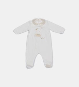 Elephant-design Dungaree 2-piece Set Elephant-design Dungaree 2-piece Set