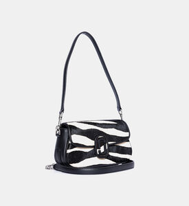 The Zebra Haircalf Clover Shoulder Bag The Zebra Haircalf Clover Shoulder Bag
