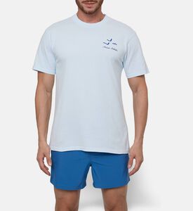 Maison Labiche Logo-embroidery T-shirt, Model View