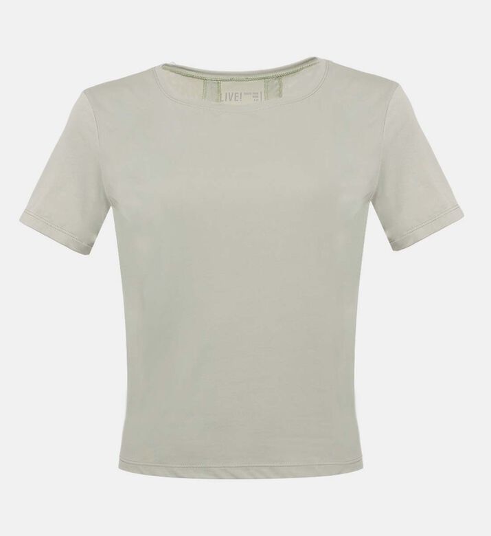 Back Free Textured Blouse