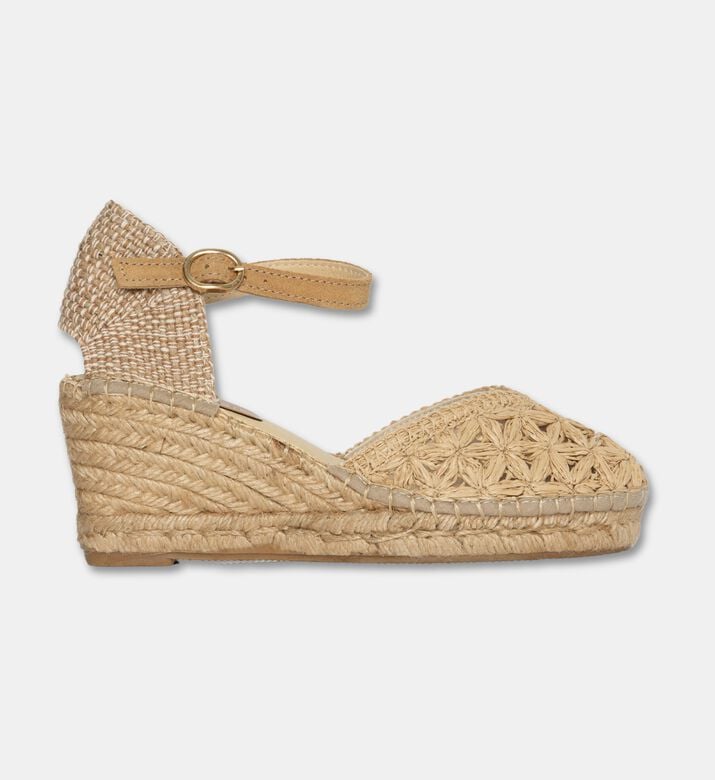 Salvi Woven Ankle-strap Wedge Sandal, Packshot View
