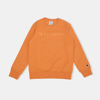 Crewneck Cotton Blend Sweatshirt