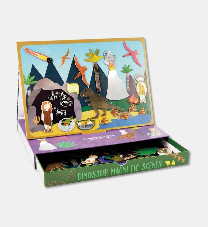 Floss and Rock Dino Magnetic Play Scenes, Packshot View