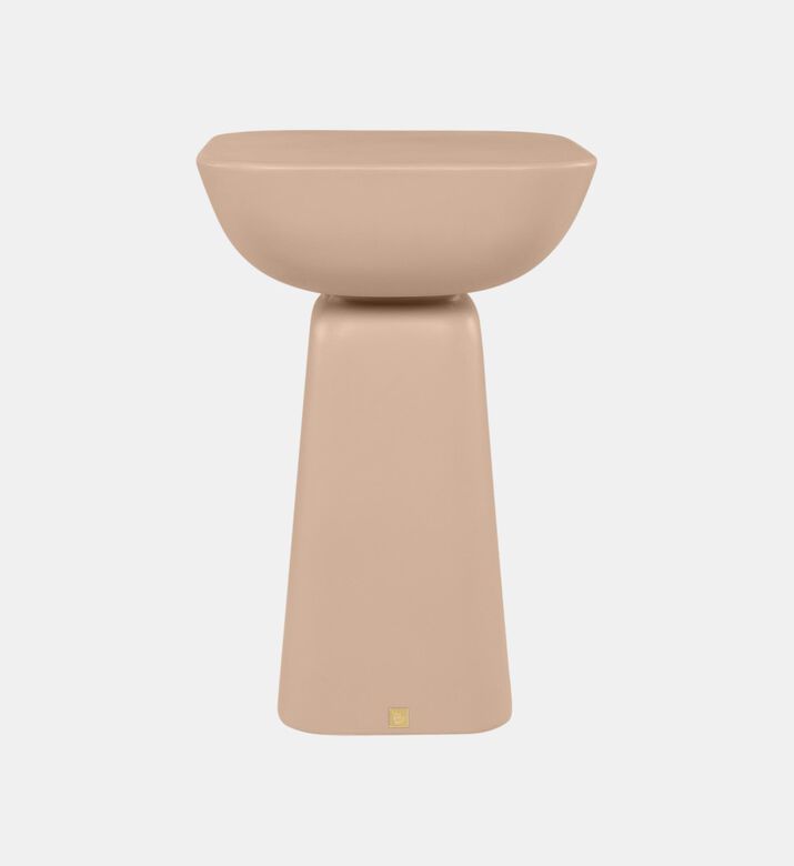 Balance Glass Fiber Marbled Stool
