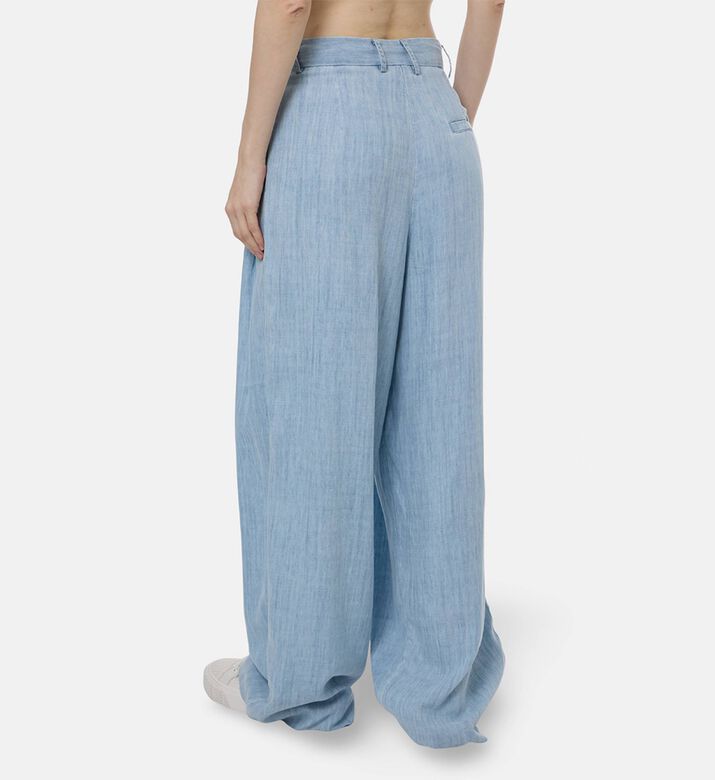 Mes Demoiselles High-waisted Wide-leg Pants, Model View