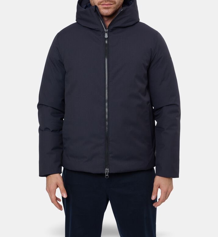 Save the Duck Zip Fastening Hooded Jacket, Model View