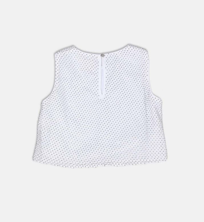 Rhinestone-embellished Tank Top Rhinestone-embellished Tank Top