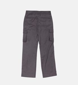 Straight-leg Cargo Trousers