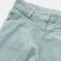 Ribbed Straight-leg Trousers