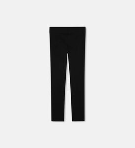 Cotton Elastic Waistband Leggings